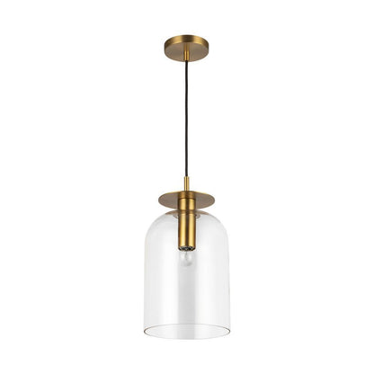 Alora Lighting Sylvia 1 Light Pendant Brushed Gold