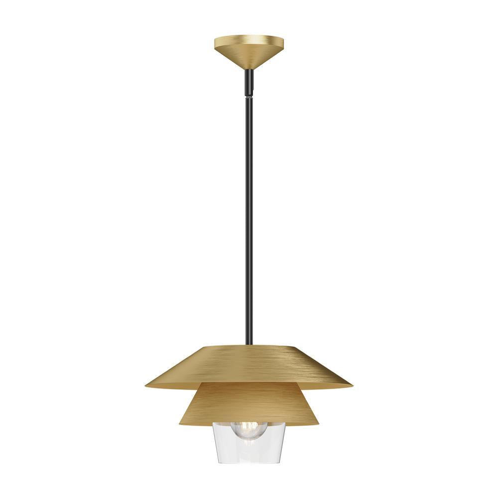 Alora Lighting Tetsu 13-in Pendant Brushed Gold