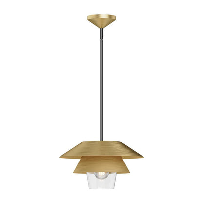 Alora Lighting Tetsu 13-in Pendant Brushed Gold
