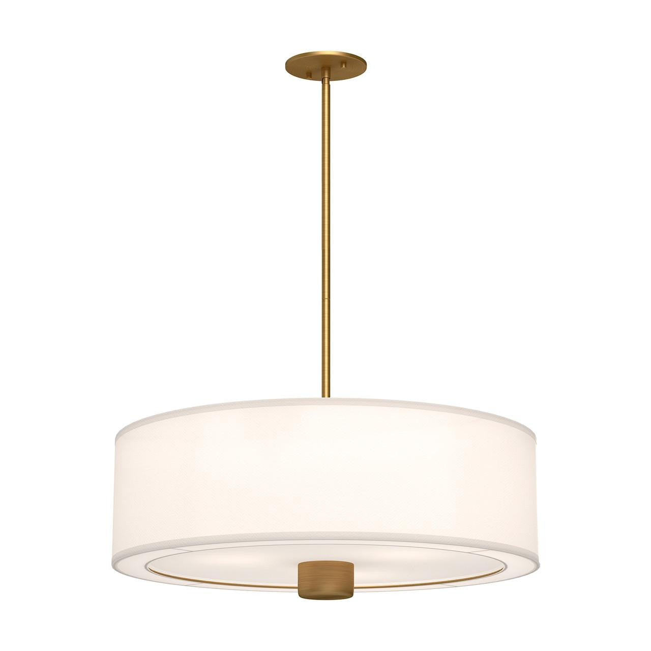 Alora Lighting Theo 3 Light Pendant Aged Gold