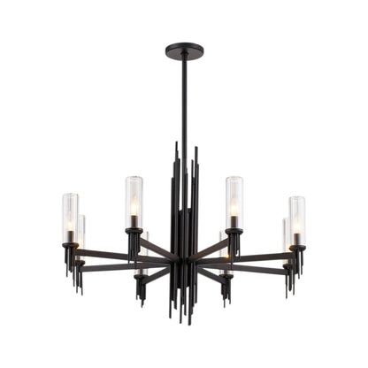 Alora Lighting Torres 36-in Chandelier Matte Black