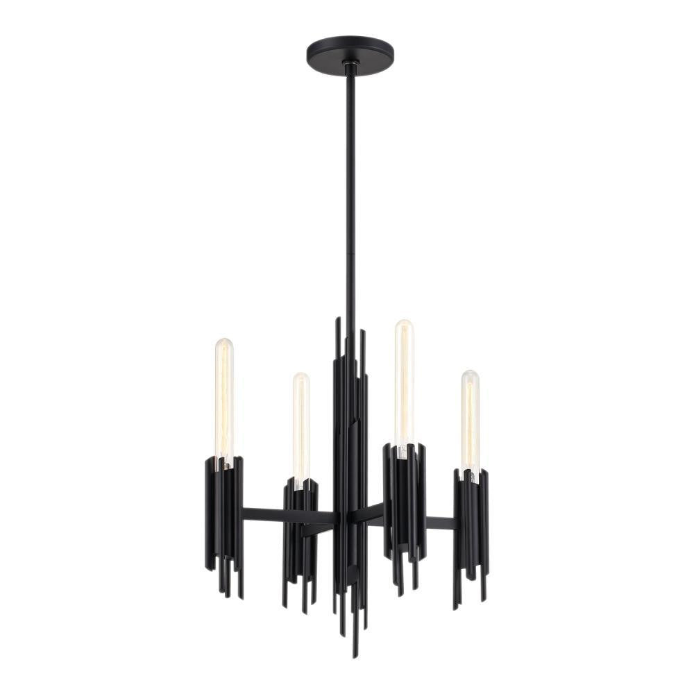 Alora Lighting Torres 19-in Chandelier Matte Black
