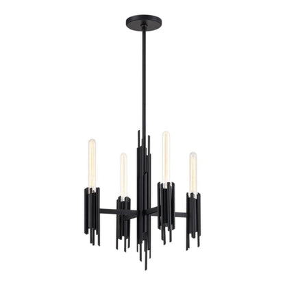 Alora Lighting Torres 19-in Chandelier Matte Black
