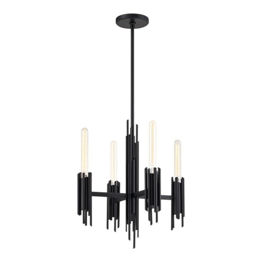 Alora Lighting Torres 19-in Chandelier Matte Black