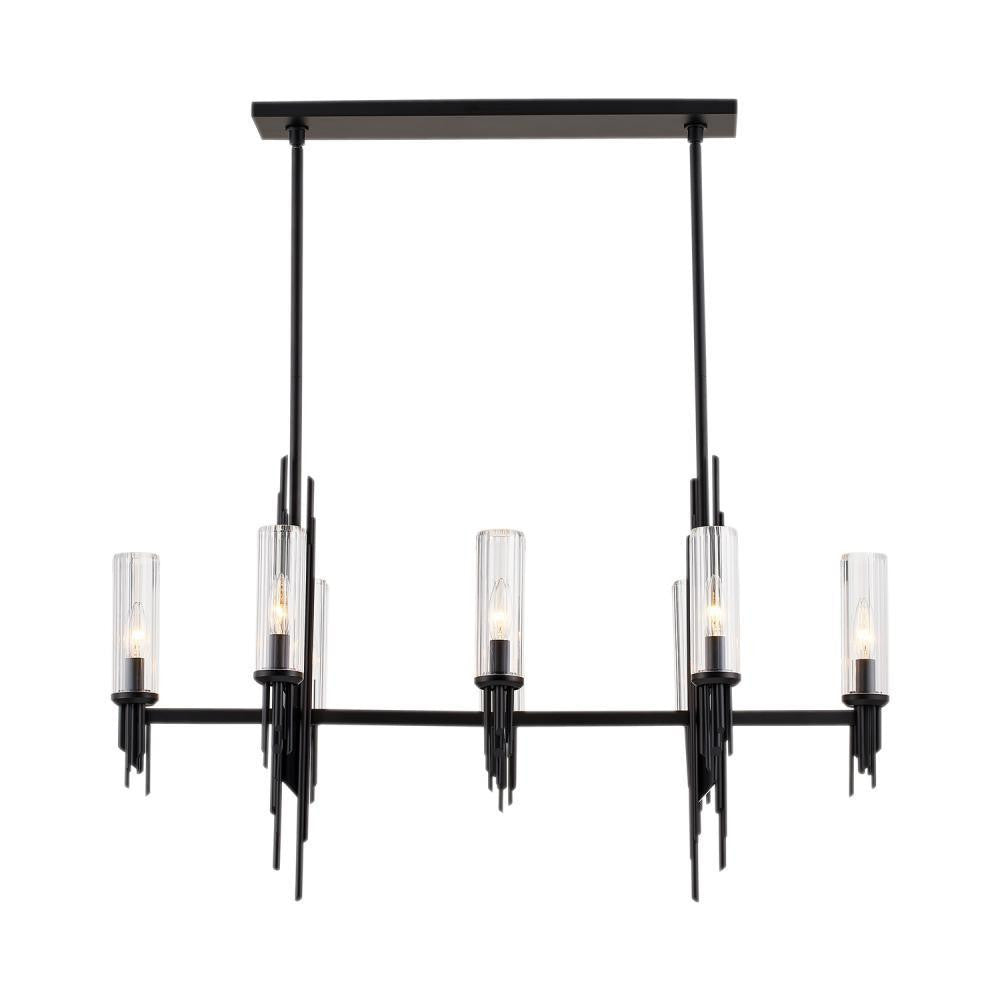 Alora Lighting Torres Linear Pendant Matte Black