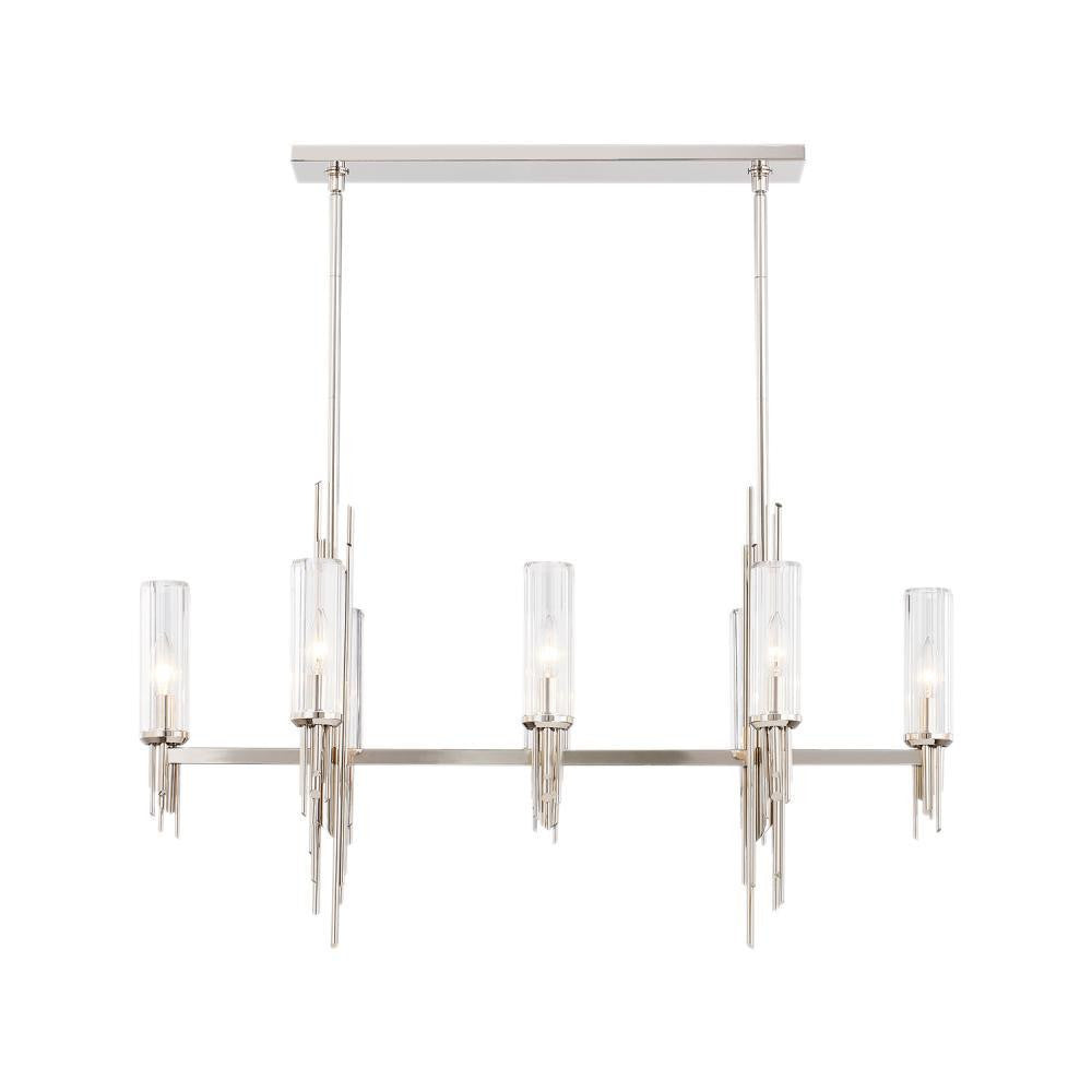 Alora Lighting Torres Linear Pendant Vintage Brass