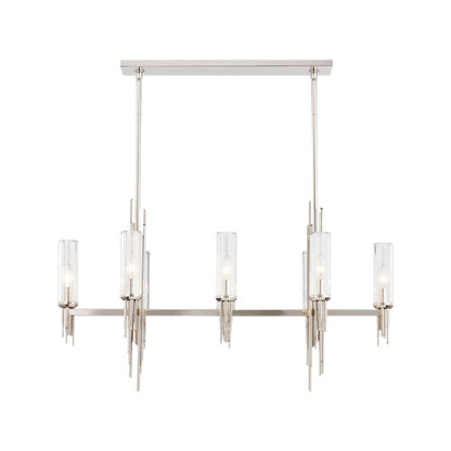Alora Lighting Torres Linear Pendant Vintage Brass