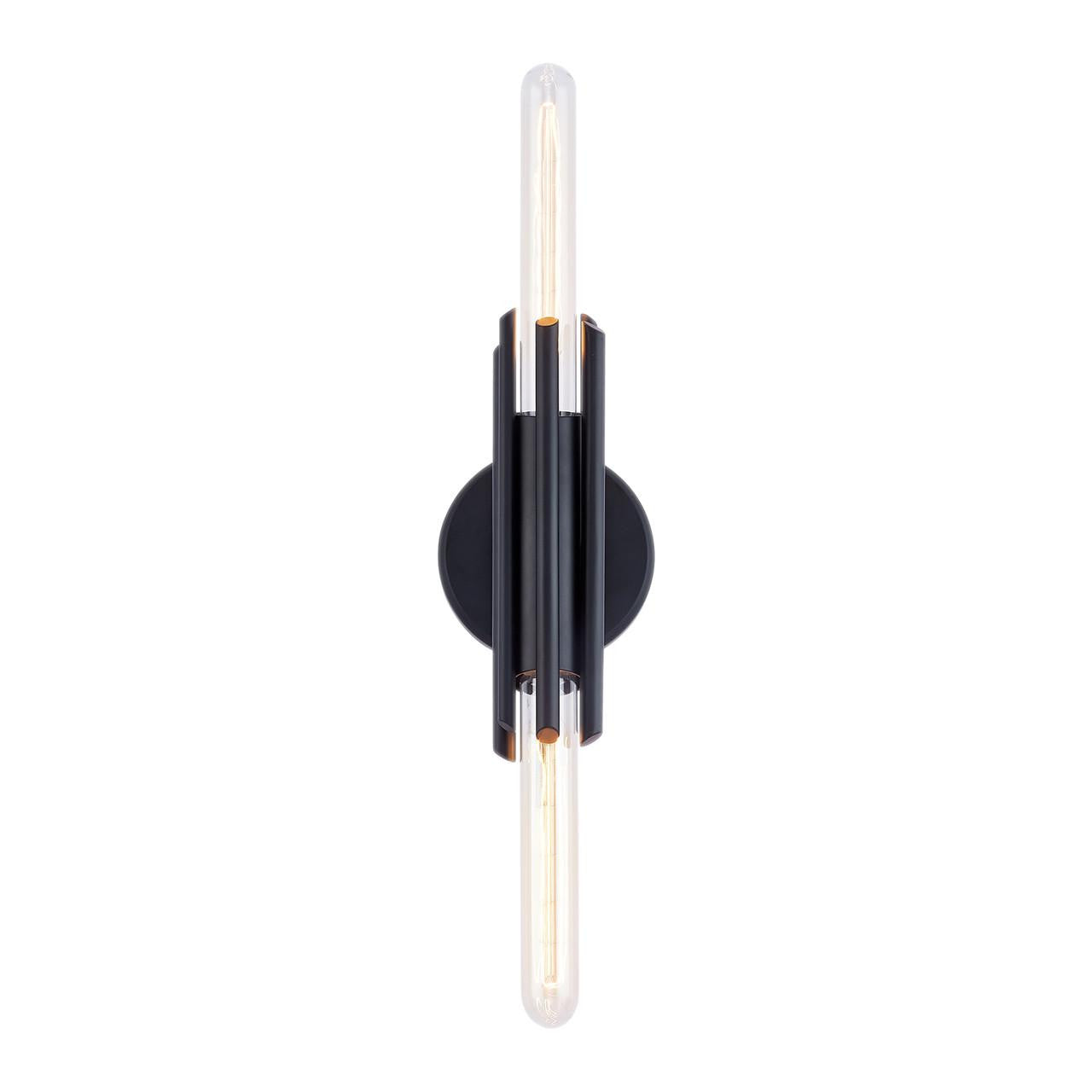 Alora Lighting Torres 11-in Wall/Vanity Light Matte Black