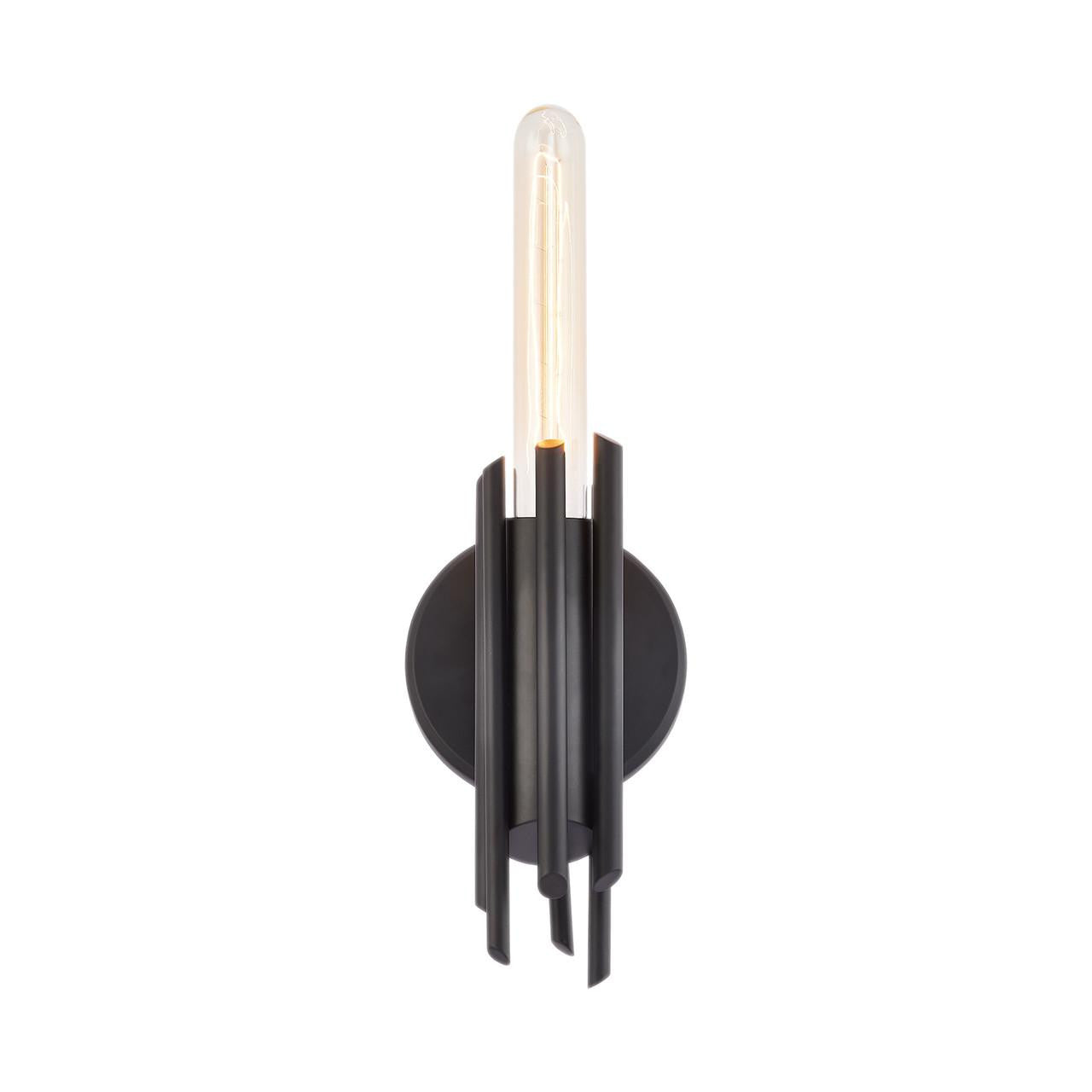Alora Lighting Torres 9-in Wall/Vanity Light Matte Black