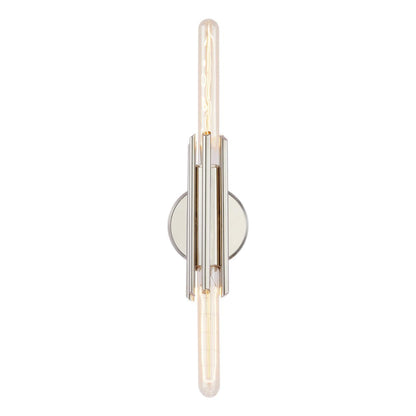 Alora Lighting Torres 11-in Wall/Vanity Light Polished Nickel