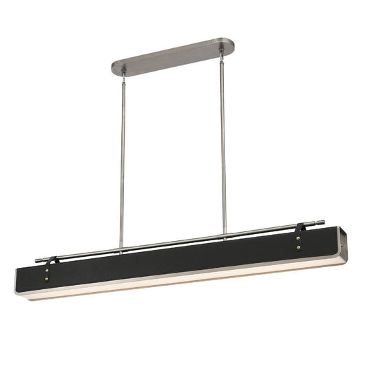 Alora Lighting Valise 60-in LED Linear Chandelier Aged Nickel