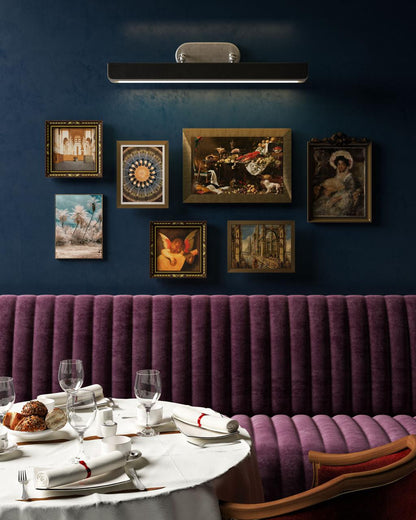 Alora Lighting Valise Picture LED Wall/Picture Light Vintage Brass
