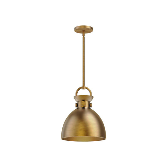 Alora Lighting Waldo 11-in Pendant Aged Gold