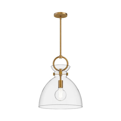 Alora Lighting Waldo 14-in Pendant Aged Gold