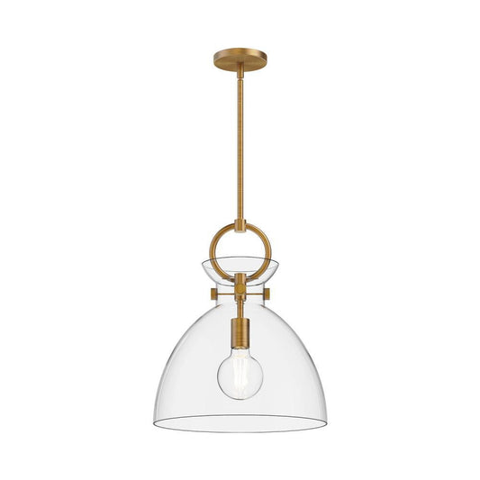 Alora Lighting Waldo 14-in Pendant Aged Gold