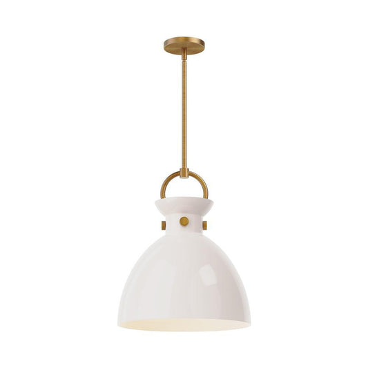 Alora Lighting Waldo 14-in Pendant Aged Gold