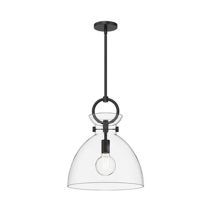 Alora Lighting Waldo 14-in Pendant Matte Black