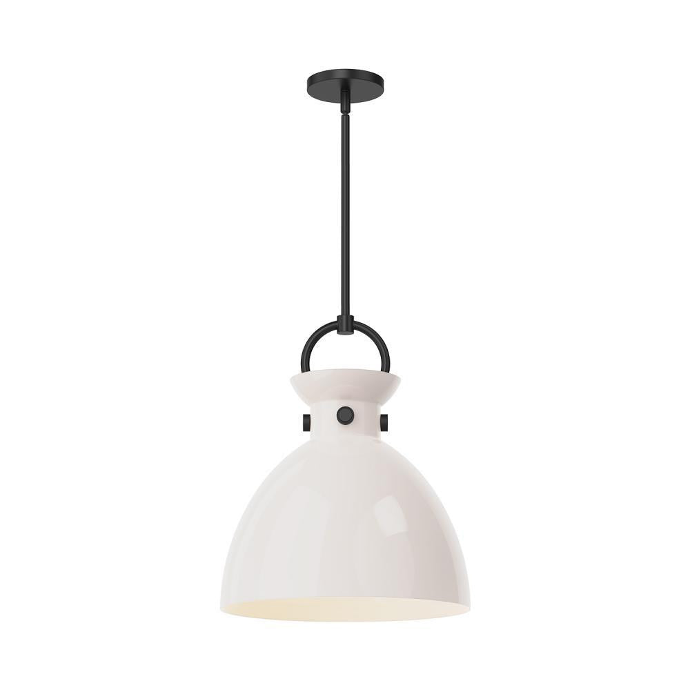 Alora Lighting Waldo 14-in Pendant Matte Black