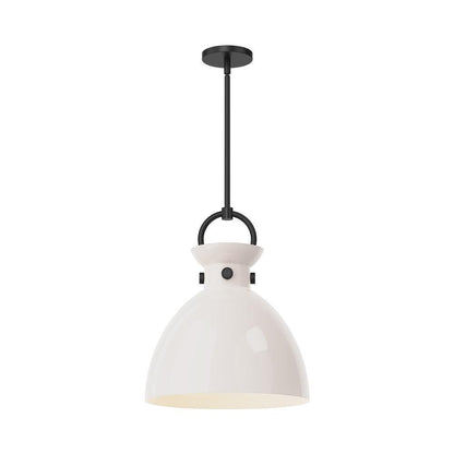 Alora Lighting Waldo 14-in Pendant Matte Black