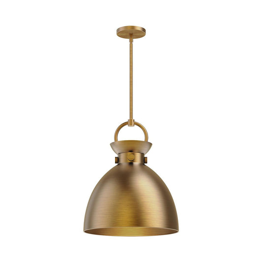 Alora Lighting Waldo 14-in Pendant Aged Gold