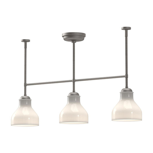Alora Lighting Westlake Linear Chandelier Brushed Nickel