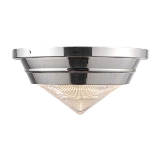 Alora Lighting Willard Flush Mount Polished Nickel