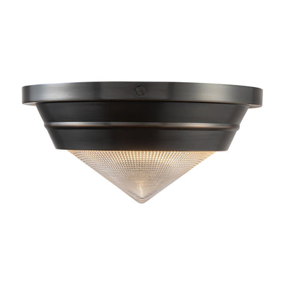 Alora Lighting Willard Flush Mount Vintage Brass