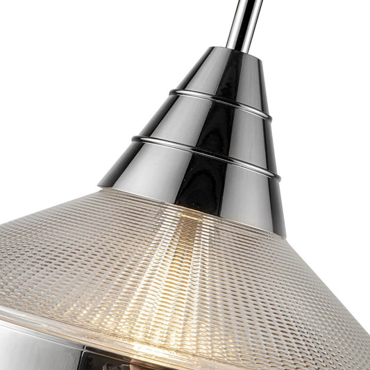 Alora Lighting Willard 1 Light Pendant Polished Nickel