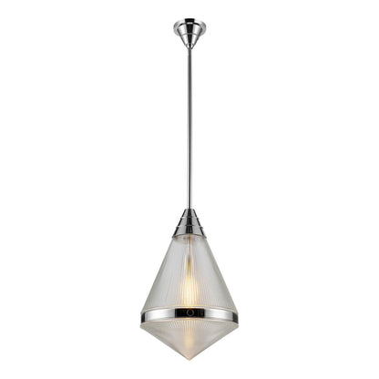 Alora Lighting Willard 22-in Pendant Polished Nickel