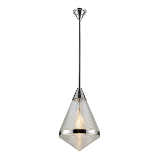 Alora Lighting Willard 22-in Pendant Polished Nickel