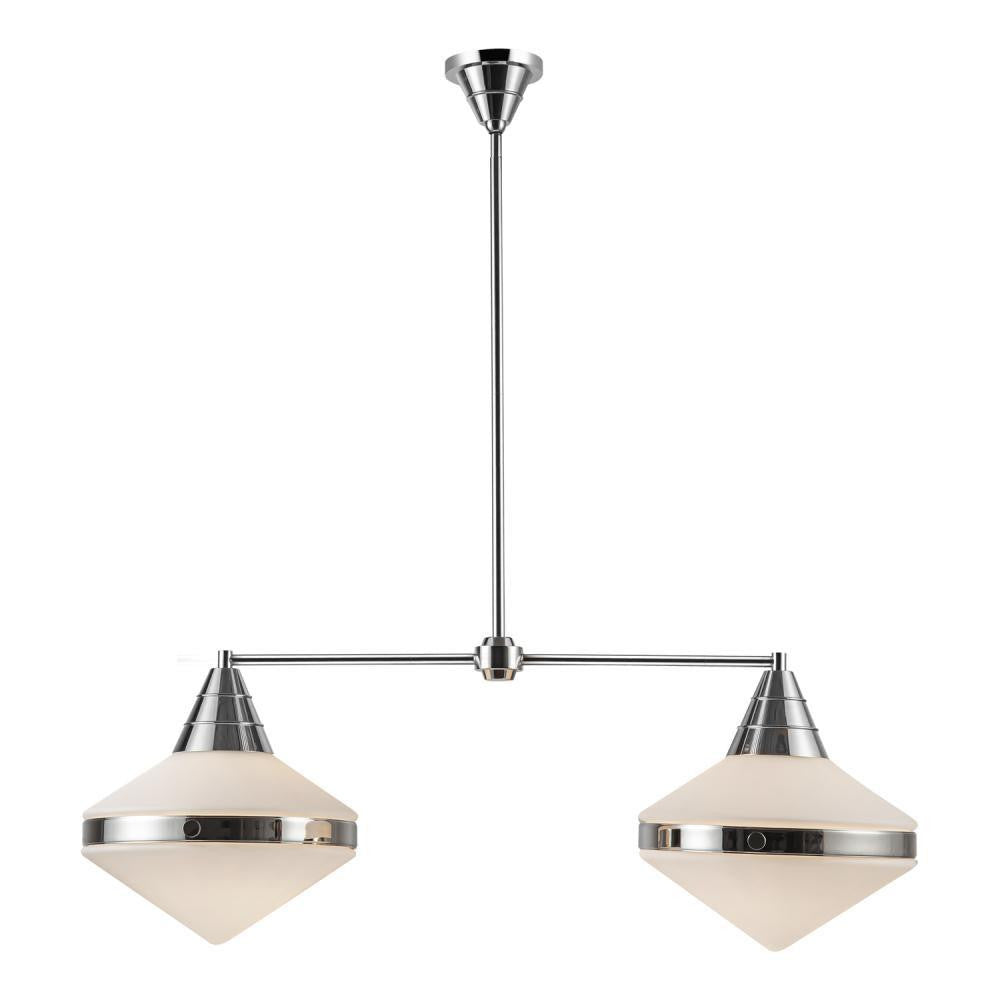 Alora Lighting Willard 2 Light Linear Pendant Urban Bronze