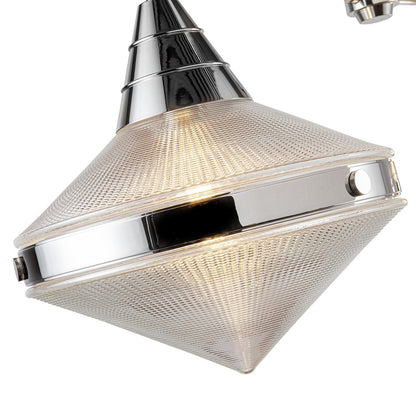 Alora Lighting Willard 2 Light Linear Pendant Polished Nickel