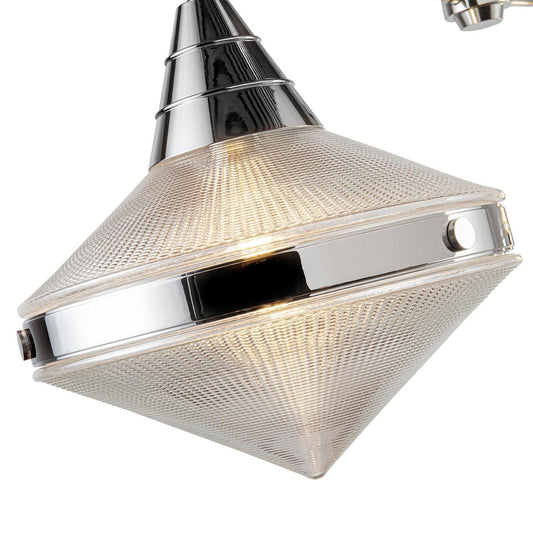 Alora Lighting Willard 2 Light Linear Pendant Polished Nickel