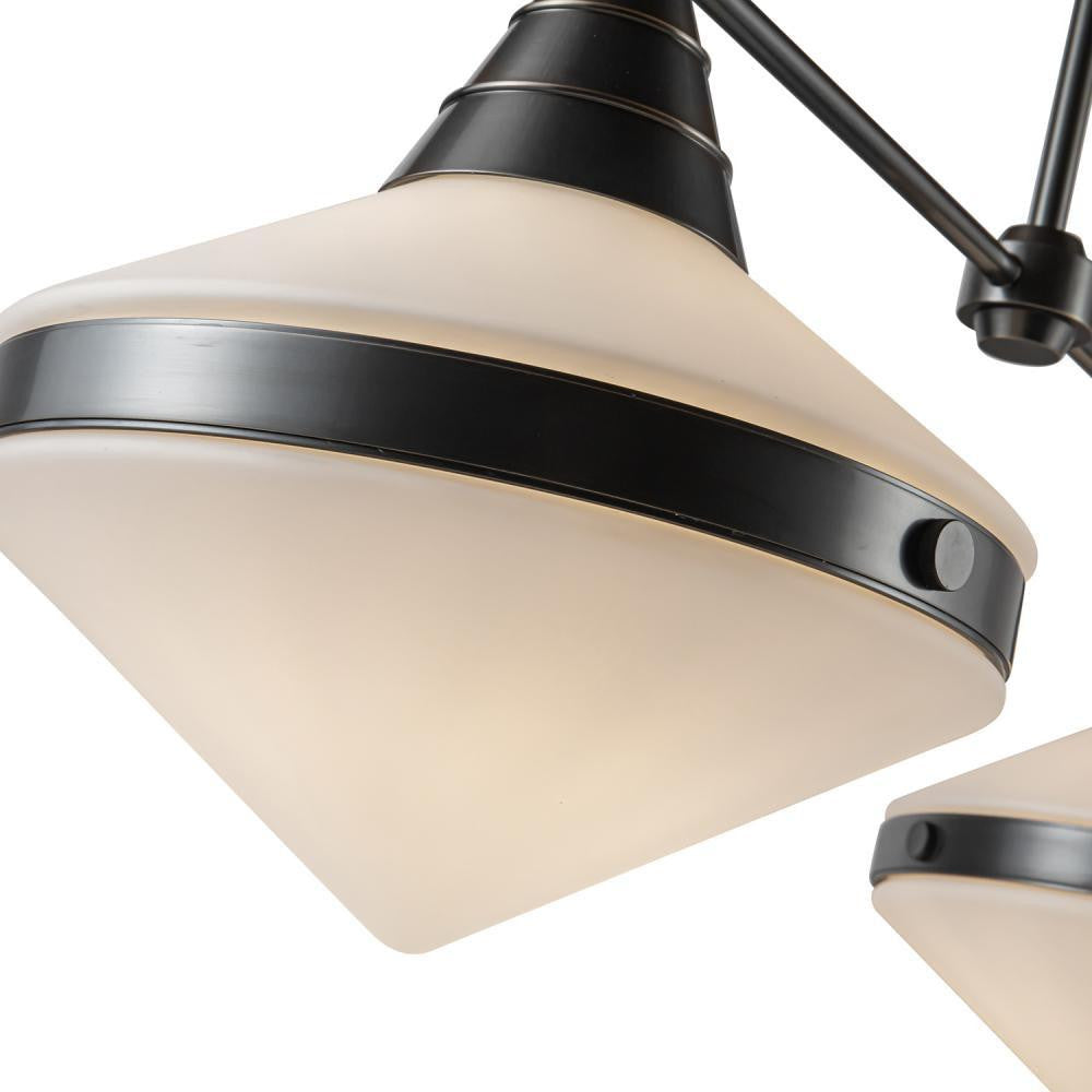 Alora Lighting Willard Pendant, 2-Light, Urban Bronze, Opal Matte Glass, 40.63"L (LP348241UBOP 7072XKY)