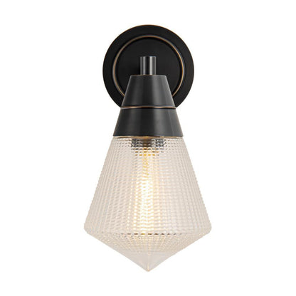 Alora Lighting Willard Wall/Vanity Light, 1-Light, Urban Bronze, Prismatic Glass, 11.63"H (WV348106UBPG 7072XK3)