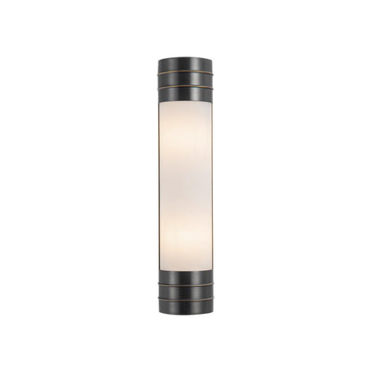Alora Lighting Willard Wall/Vanity Light, 2-Light, Urban Bronze, Opal Matte Glass, 18.38"H
