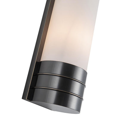 Alora Lighting Willard Wall/Vanity Light, 2-Light, Urban Bronze, Opal Matte Glass, 18.38"H