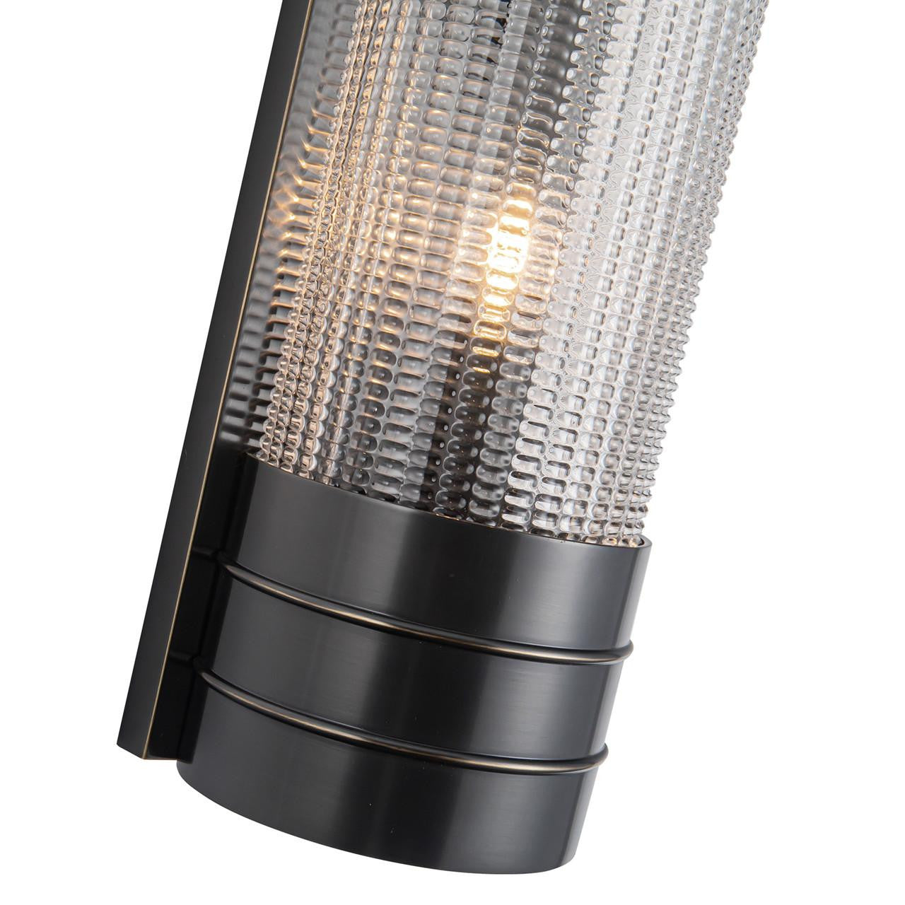 Alora Lighting Willard 18-in Wall/Vanity Light Vintage Brass