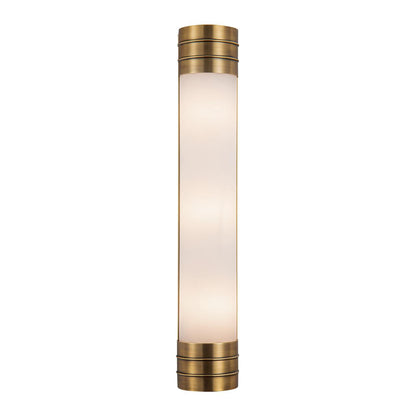 Alora Lighting Willard Wall/Vanity Light, 3-Light, Vintage Brass, Opal Matte Glass, 24.13"H