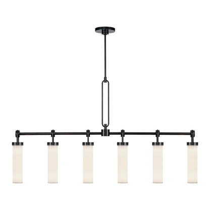 Alora Lighting Wynwood 6 Light Linear Pendant Urban Bronze