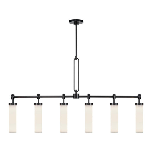 Alora Lighting Wynwood 6 Light Linear Pendant Urban Bronze