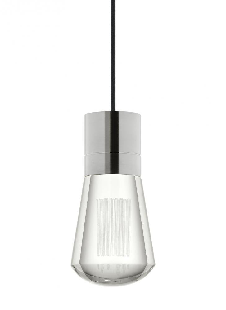 Visual Comfort Modern Alva Pendant Nickel, Satin Nickel