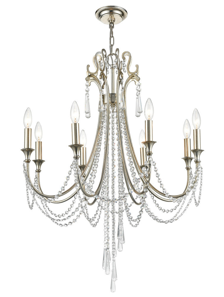 Crystorama Arcadia Chandelier Antique Gold