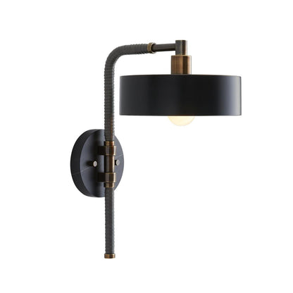 Arteriors Home Aaron Wall Sconce, 1-Light, Bronze, 9"W (49175 3MQMG)