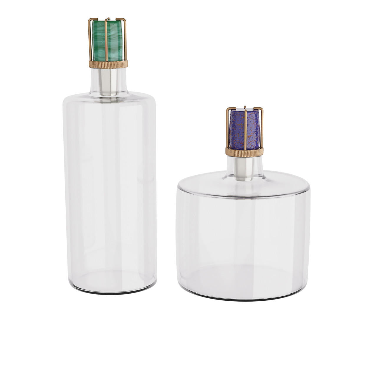 Arteriors Home Adalyn Decanters, Set of 2 Clear