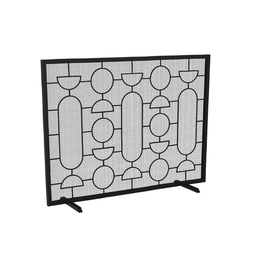 Arteriors Home Adamo Firescreen Natural Iron