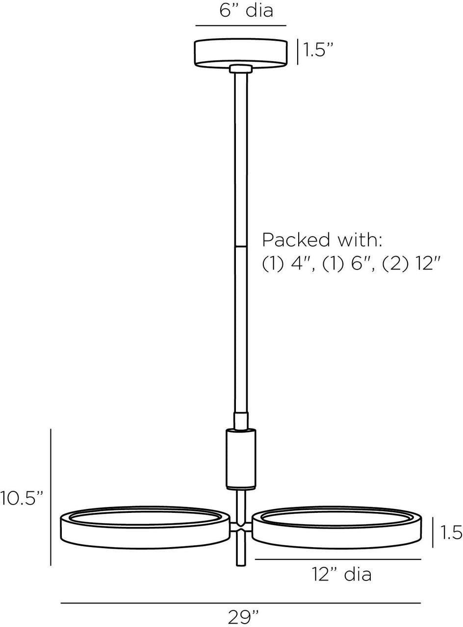Arteriors Home Alexander Chandelier