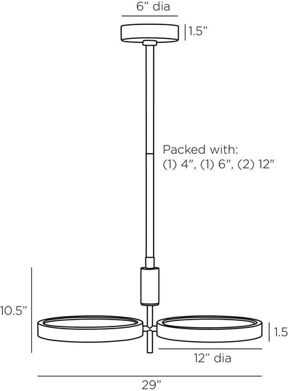 Arteriors Home Alexander Chandelier