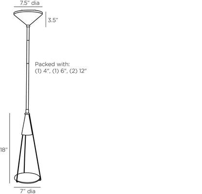 Arteriors Home Alexis Pendant