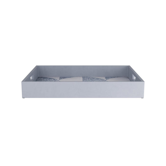 Arteriors Home Alfie Tray Slate Blue Mosaic